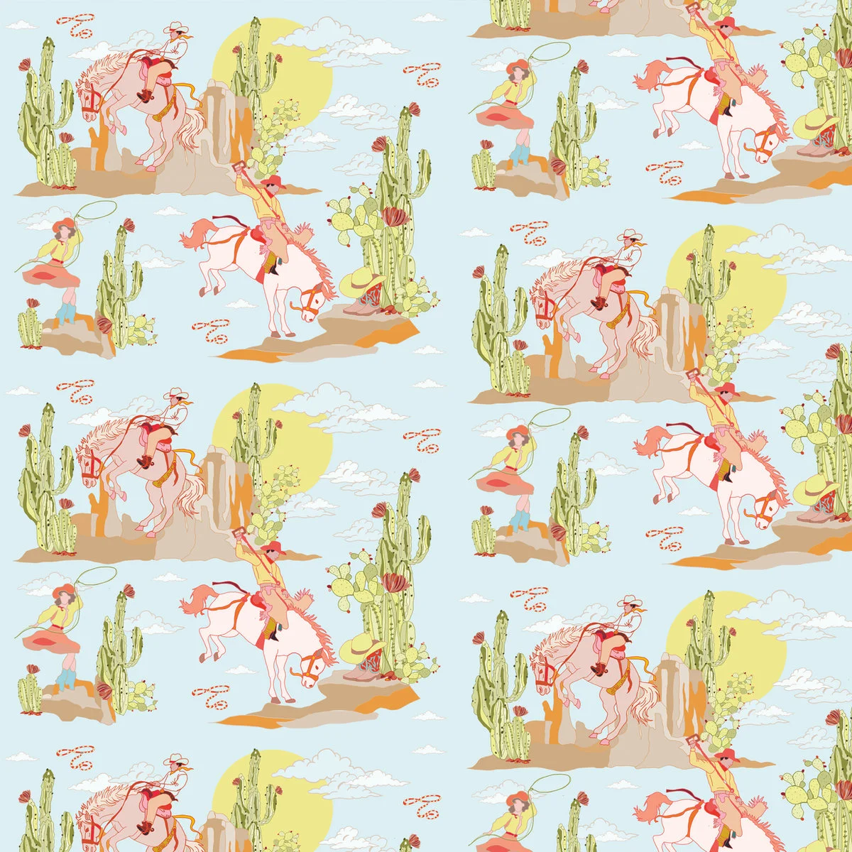 Cowboy Partty · Papel tapiz